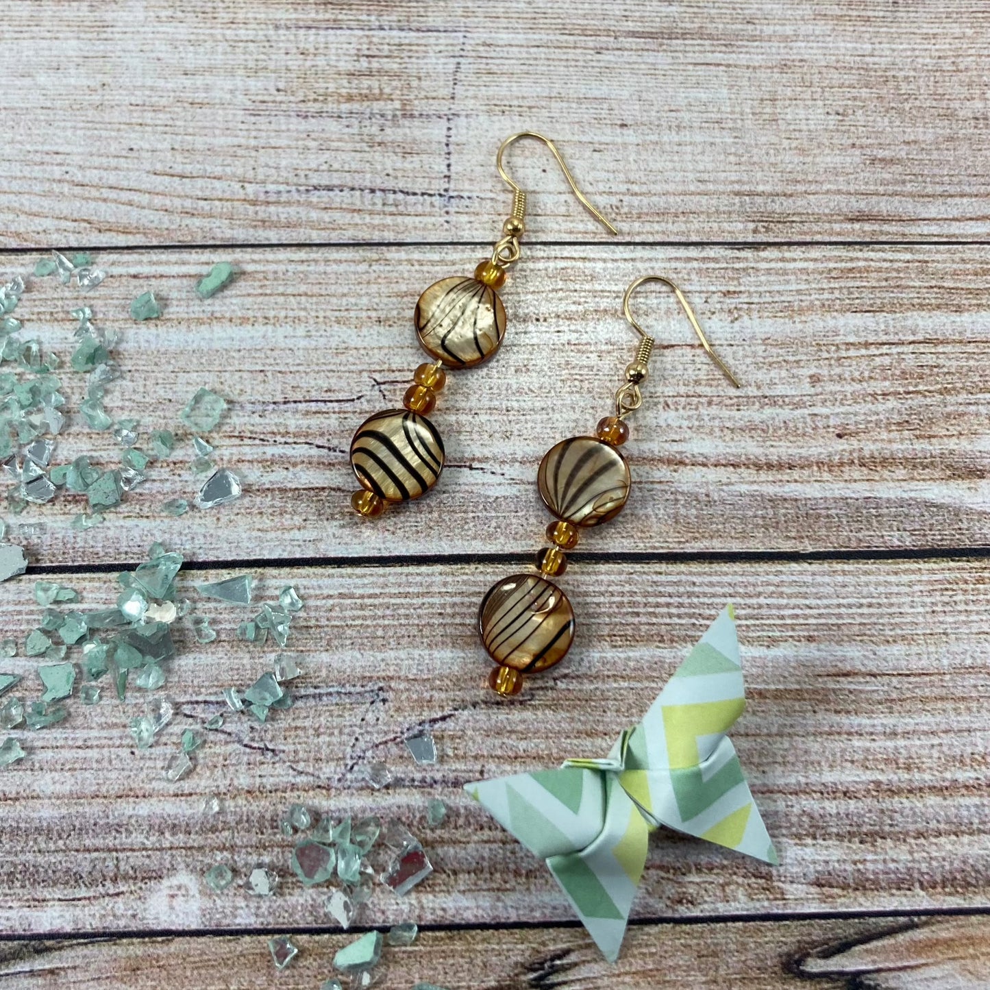 502E - Topaz Earrings